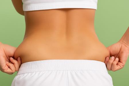 Lebewohl, Fett um Bauch und Hüften